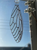 Stained Glass Housefly Wing